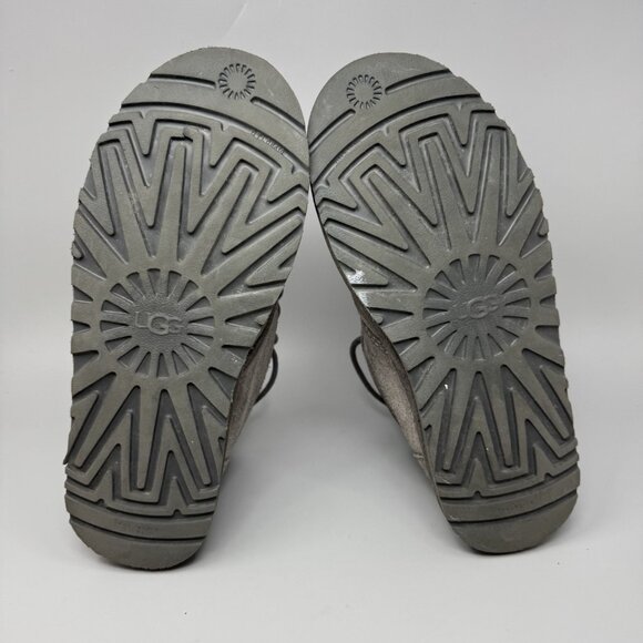 UGG NEUMEL Charcoal SUEDE SHEEPSKIN CASUAL ANKLE MEN'S BOOTS SIZE US 10 - Picture 9 of 9